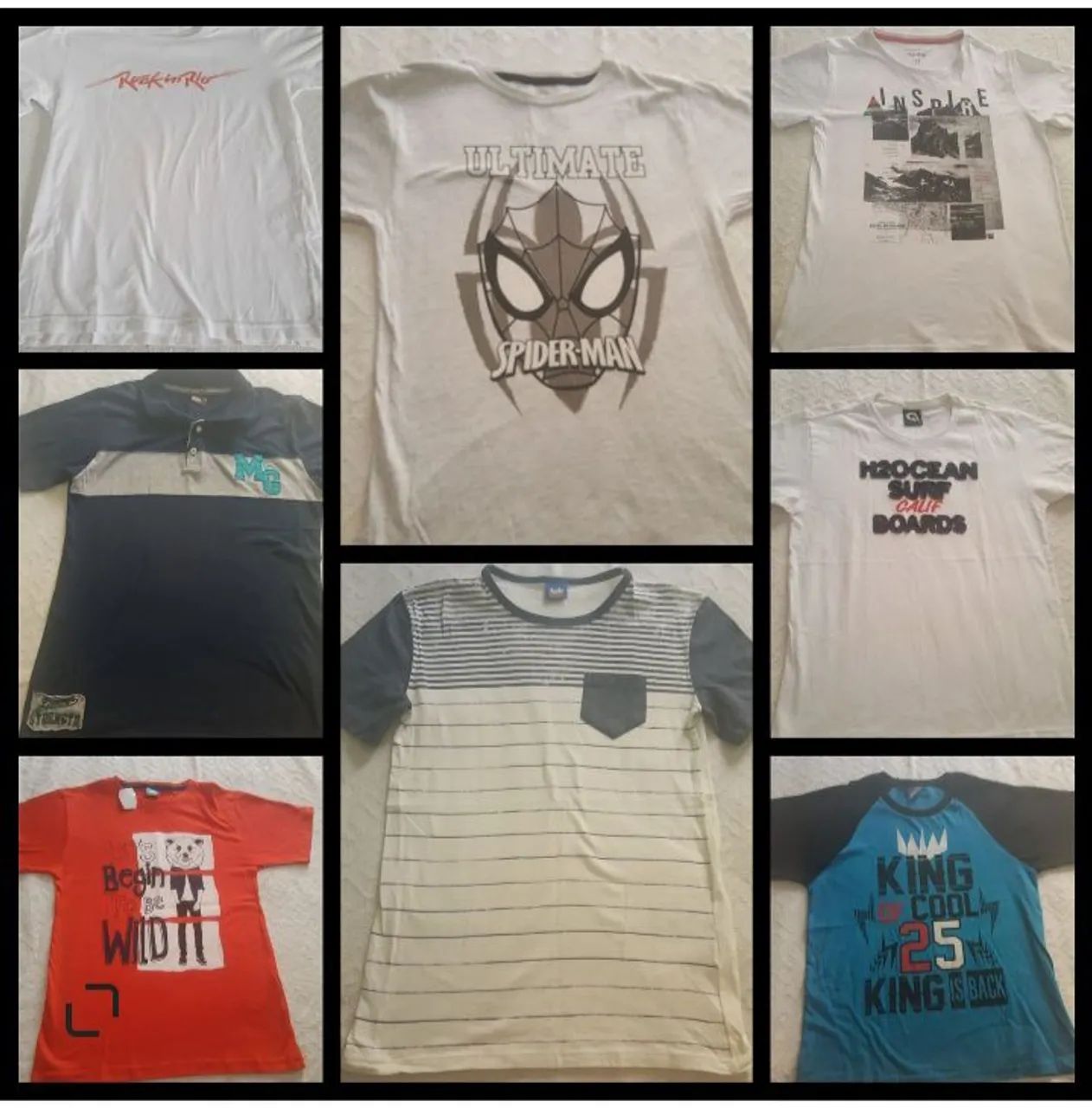 Lote de roupas menino 10 42 pcs 1