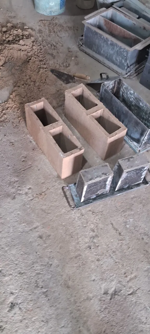 Forma bloco 12x19x39 alinhada