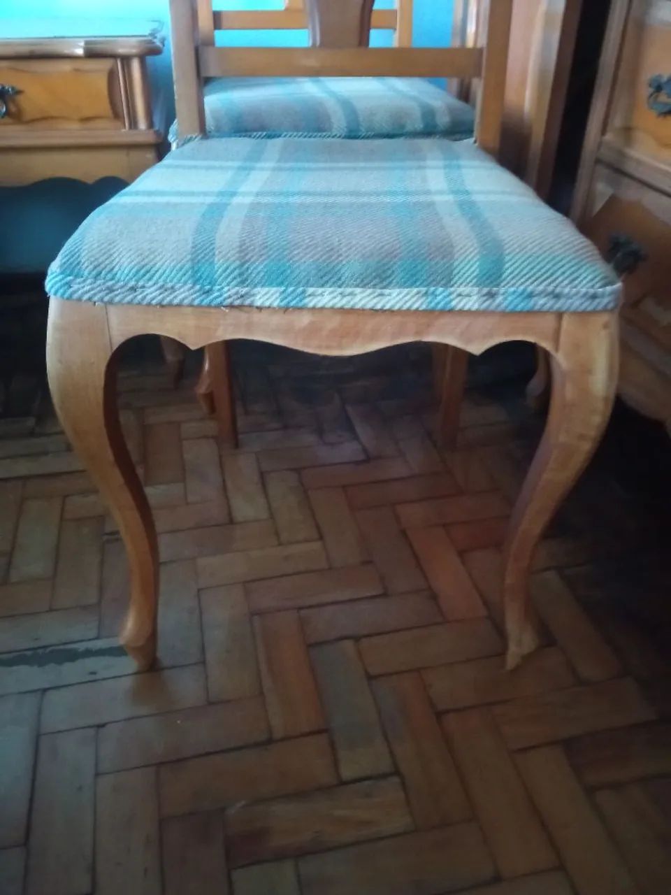 2 Cadeiras de quarto Clássicas provençal anos 50 a retirar  - Foto 5