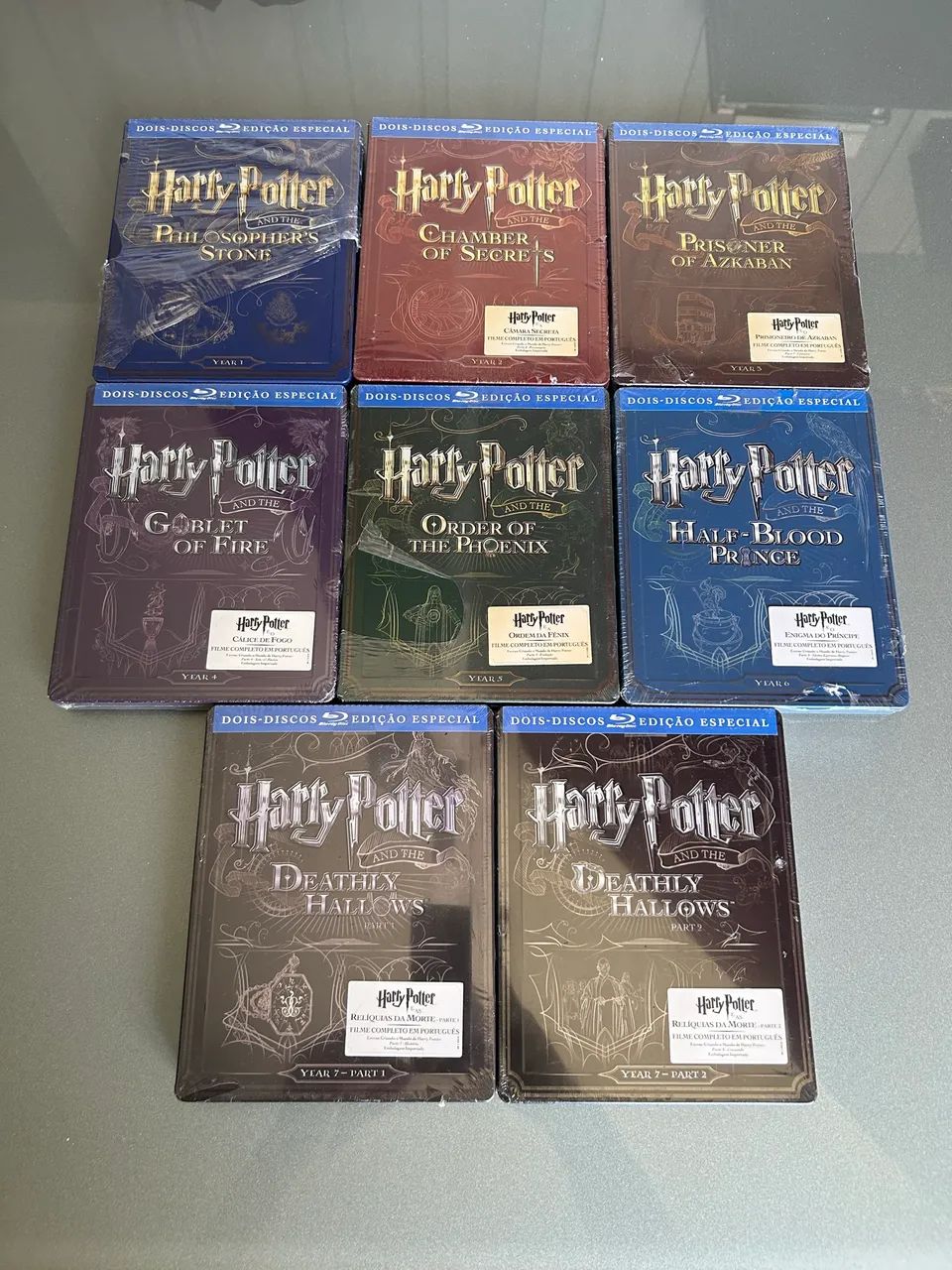 Harry Potter Coleção Steelbook Blu Ray  - Foto 3