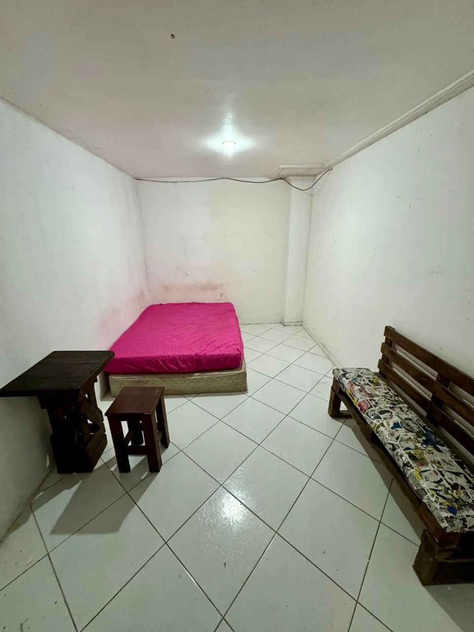 Quarto suíte individual masculino 
