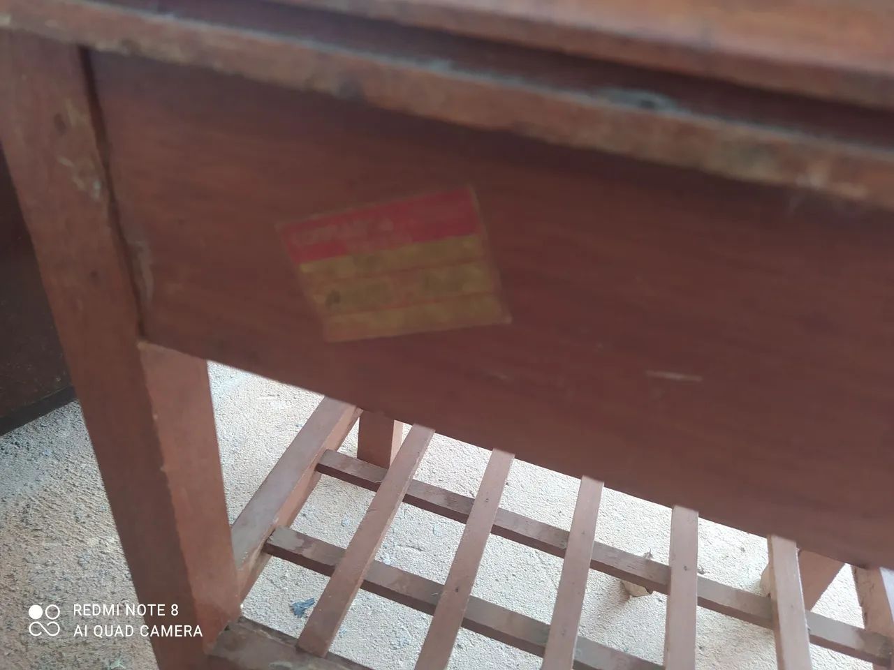 Mesinha de madeira maciça 64209944751106122