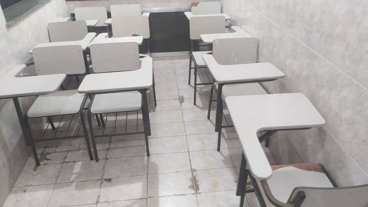 Conjunto de Cadeiras Escolares - 10 Peças - Foto 2