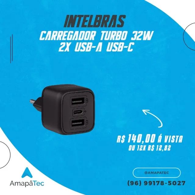 Carregador Turbo 32W