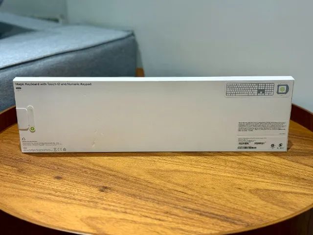 Teclado Apple Numerico USB-C TOUCH-ID BRANCO - NOVO/LACRADO  - Foto 2