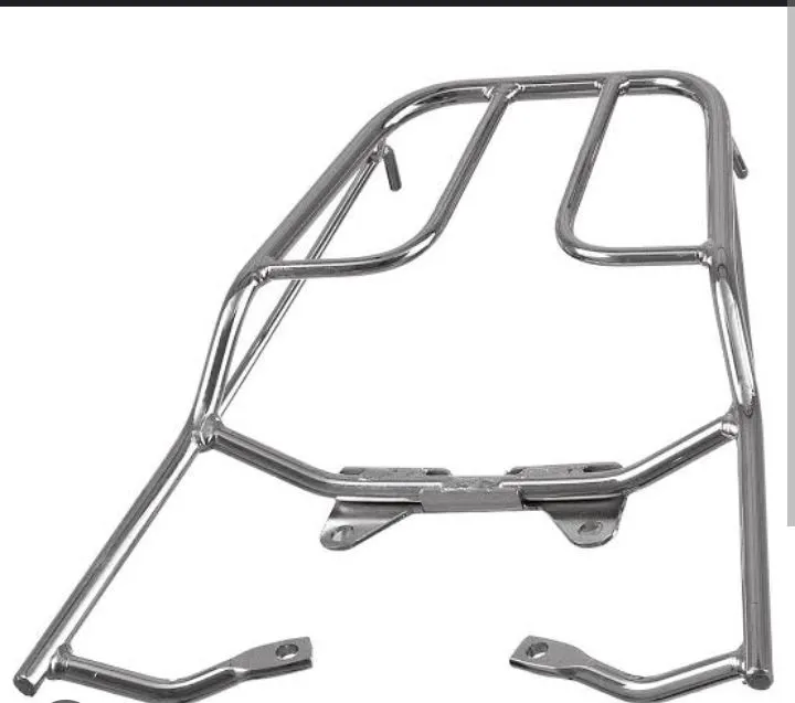 Bagageiro para Moto Cromado