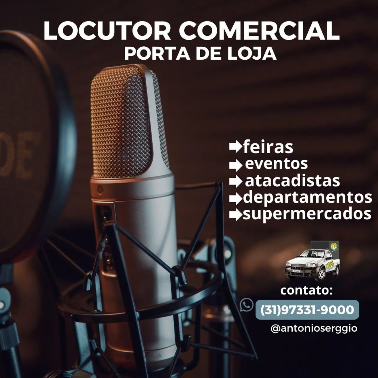 Locutor Publicitário