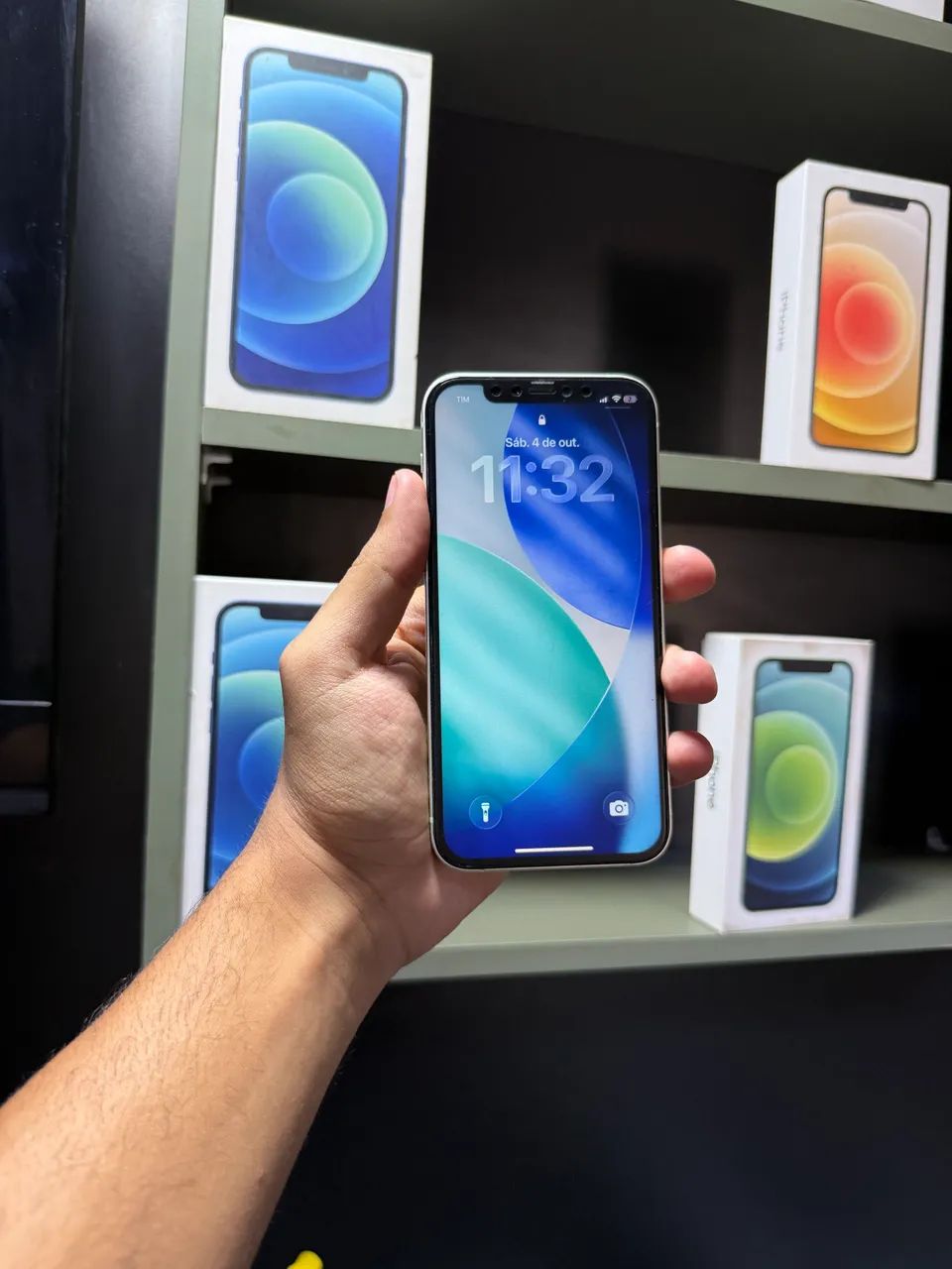 IPHONE 12 64 GB VERDE TELA E BATERIA NOVA  - Foto 2