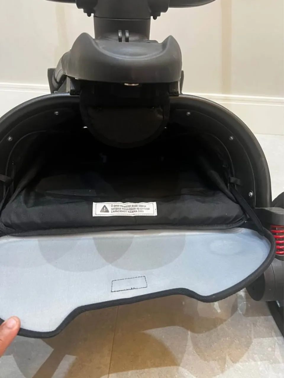 Carrinho Passeio Moisés Litet Candy - Foto 2