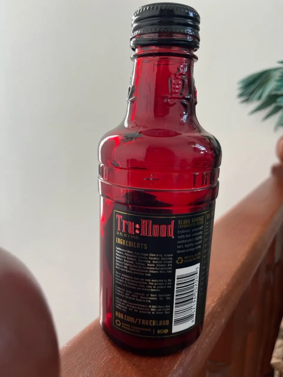 Garrafa da série True Blood (HBO) "Tru Blood O POSITIVE" - Raridade 2011 - Foto 2