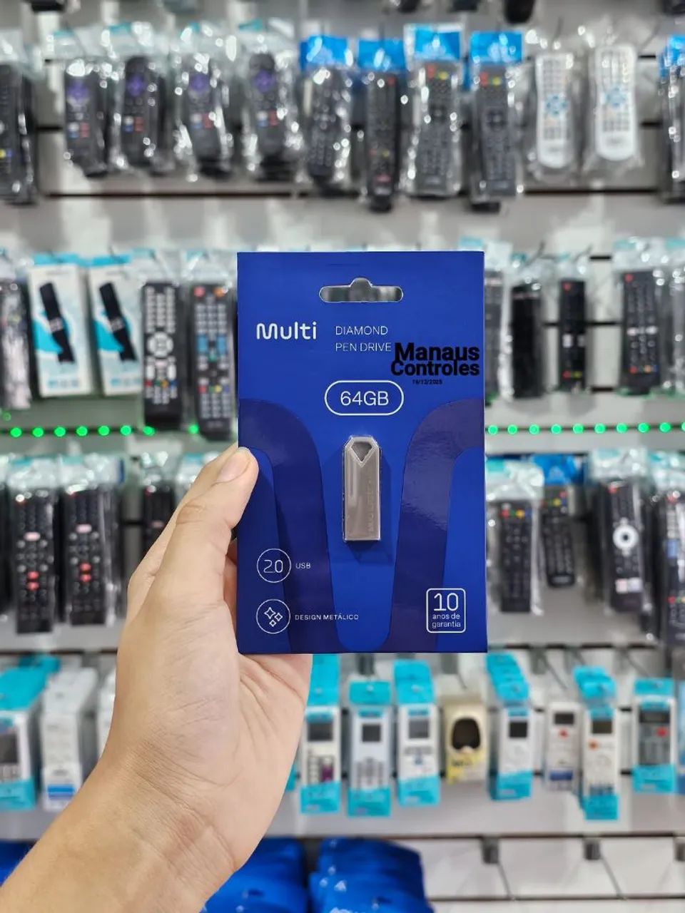 Pen drive de 64GB Multilaser 