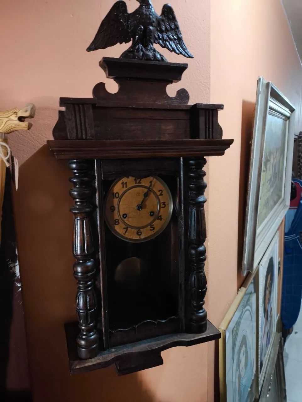 relógio parede junghans alemão 64169296553986120