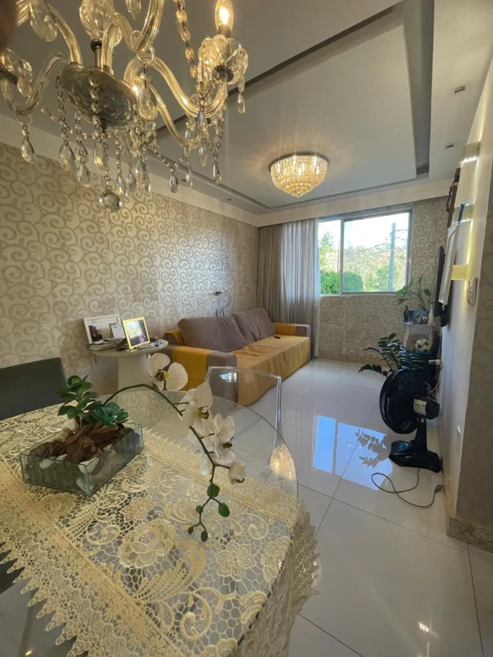 Apartamento 2/4 totalmente mobiliado Cores de Piatã