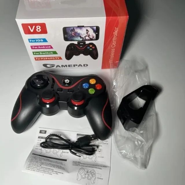 Controle Bluethooth Compativel com Celular, TV Smart, PC, Notebook, Bateria Recarregável - Foto 4