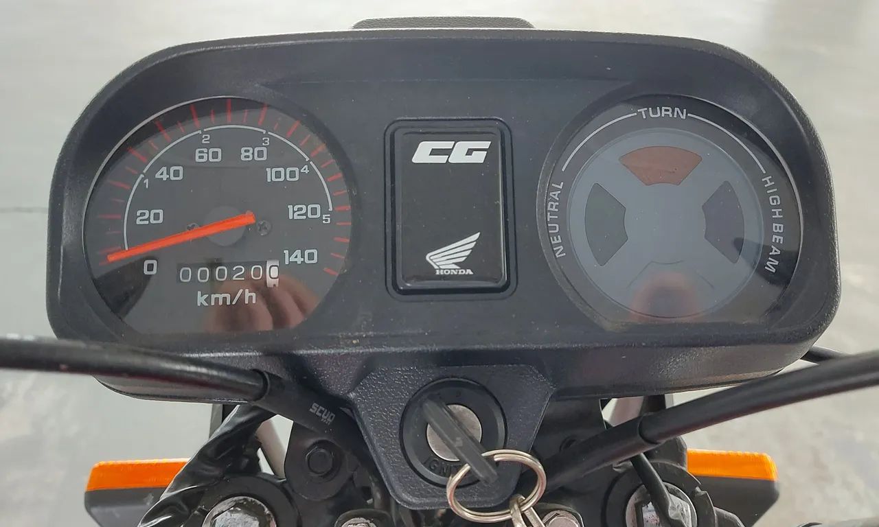 Honda CG 125 Today Gasolina 1993 Placa Preta Colecionador - Foto 5