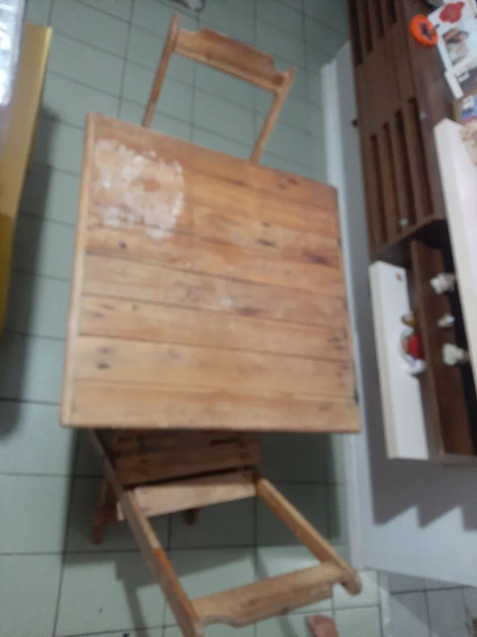 Mesa de madeira para comércio - Foto 3