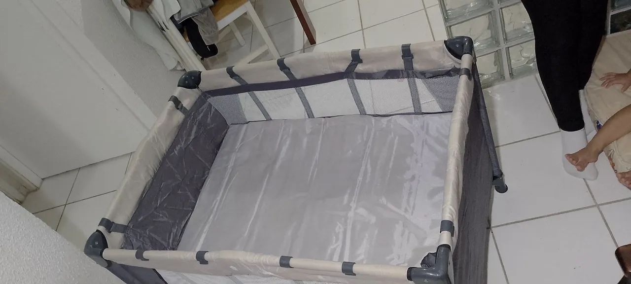 Berço portatil baby style Chiqueirinho 200,00 leia - Foto 4