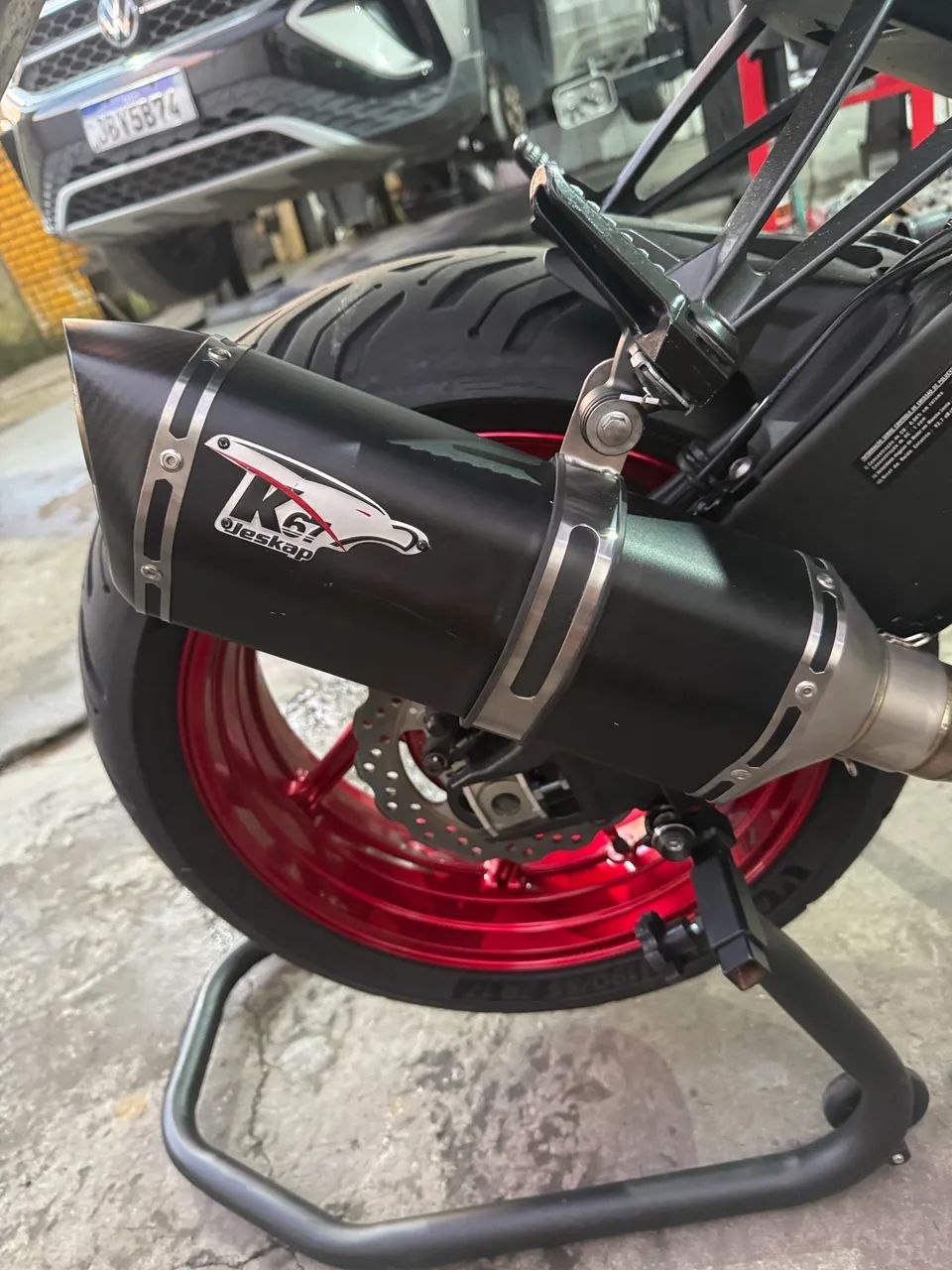 Escapamento esportivo jeskap 