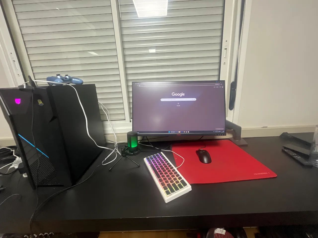 Setup Gamer Completo - Ryzen, 16GB RAM, Monitor 24?, Teclado Custom -