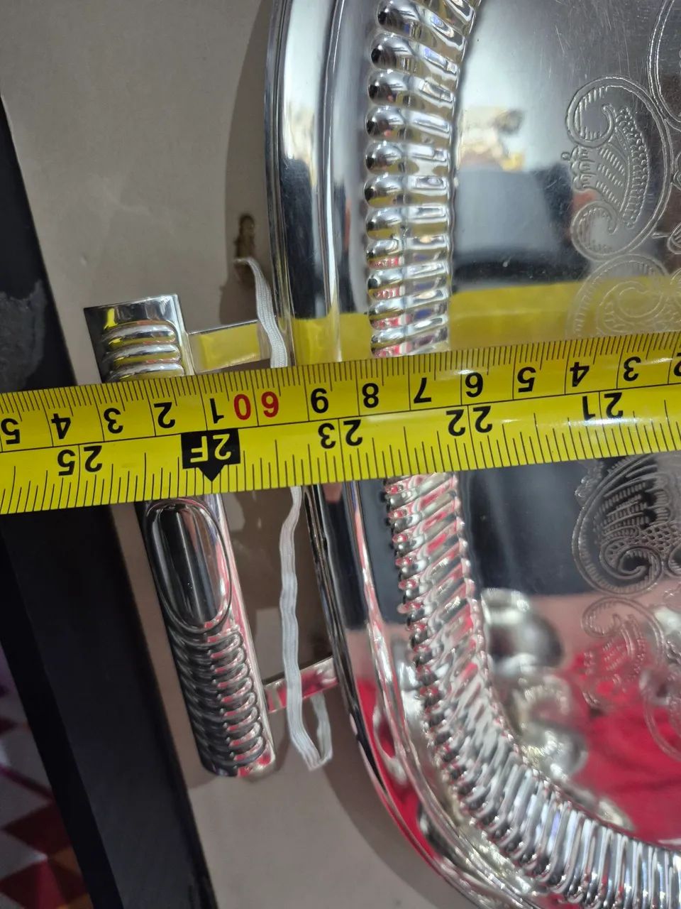 Lindo jogo café/chá espessurada a prata marca Belini - Foto 2