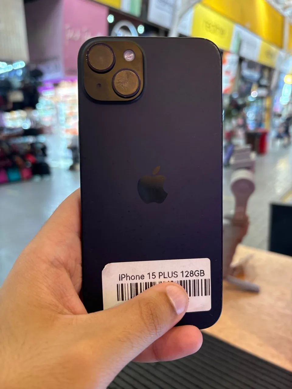 IPHONE 15 PLUS 128GB PRETO SEMI