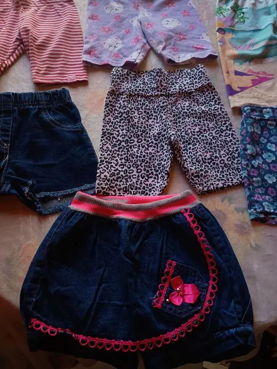 Lote de verão menina 17 peças  - Foto 5