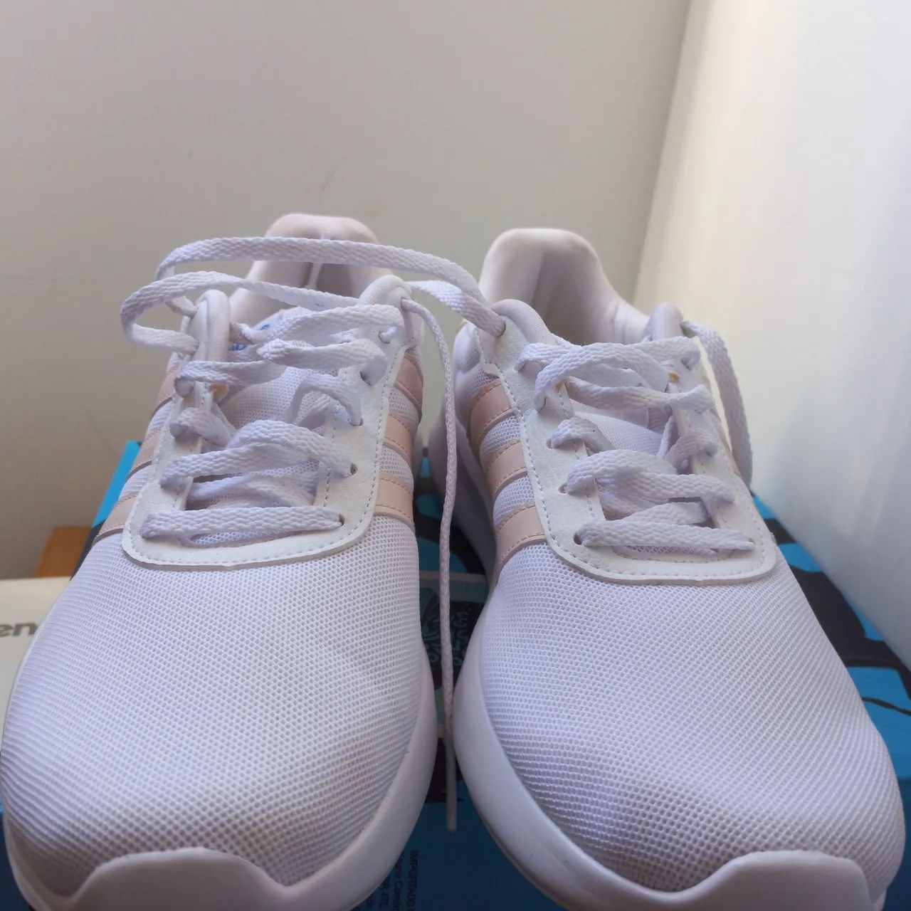 Tênis Adidas Branco e Rosa - Foto 2