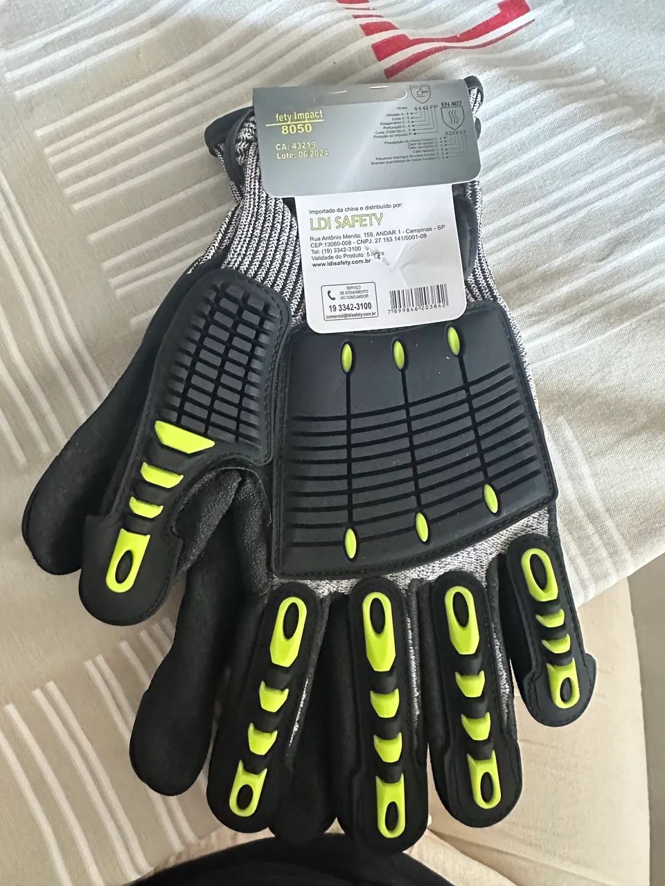 Luvas de Proteção LDI Safety 8050 / Nova - Foto 2