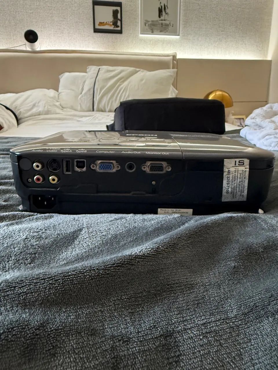 Projetor Epson Powerlight S12+ - Foto 3