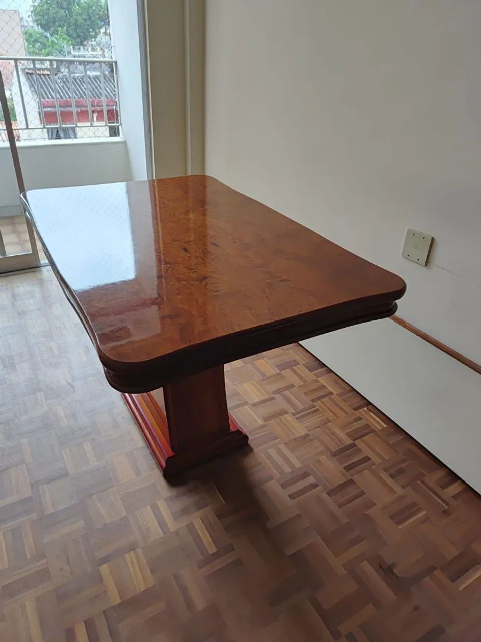 Mesa com 4 cadeiras captonê estilo Luis XV - Foto 4