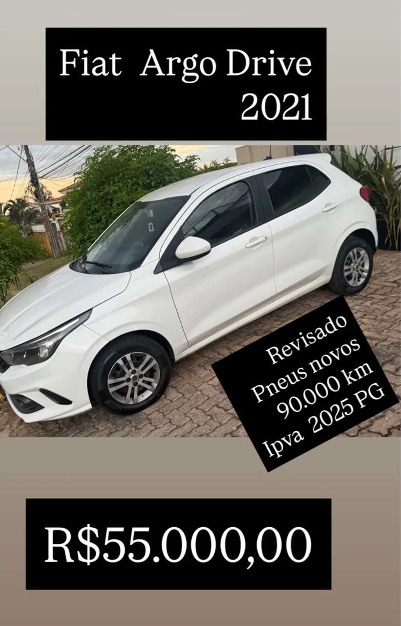 Fiat Argo Drive 2021