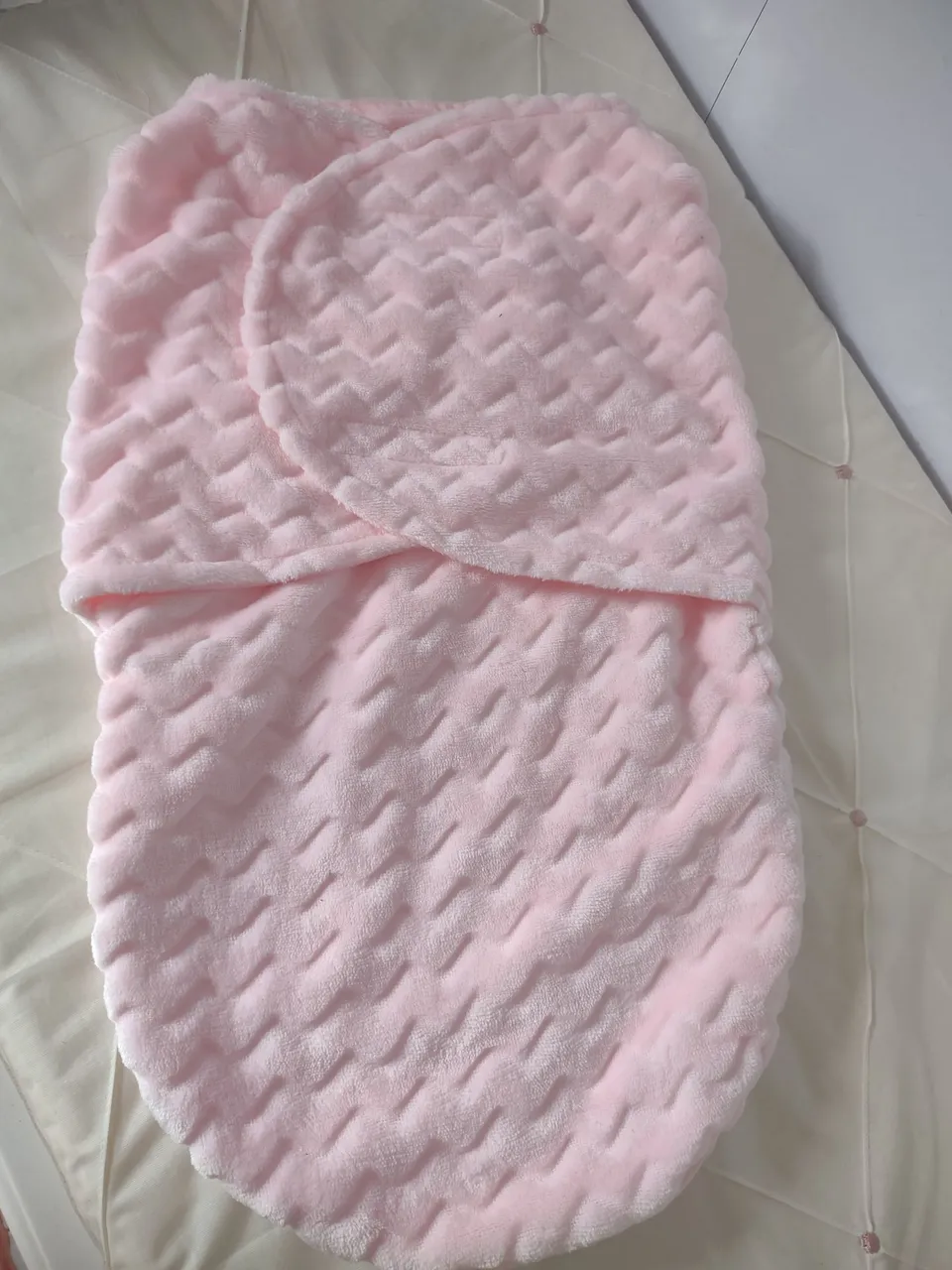 Saco de dormir para bebê rosa