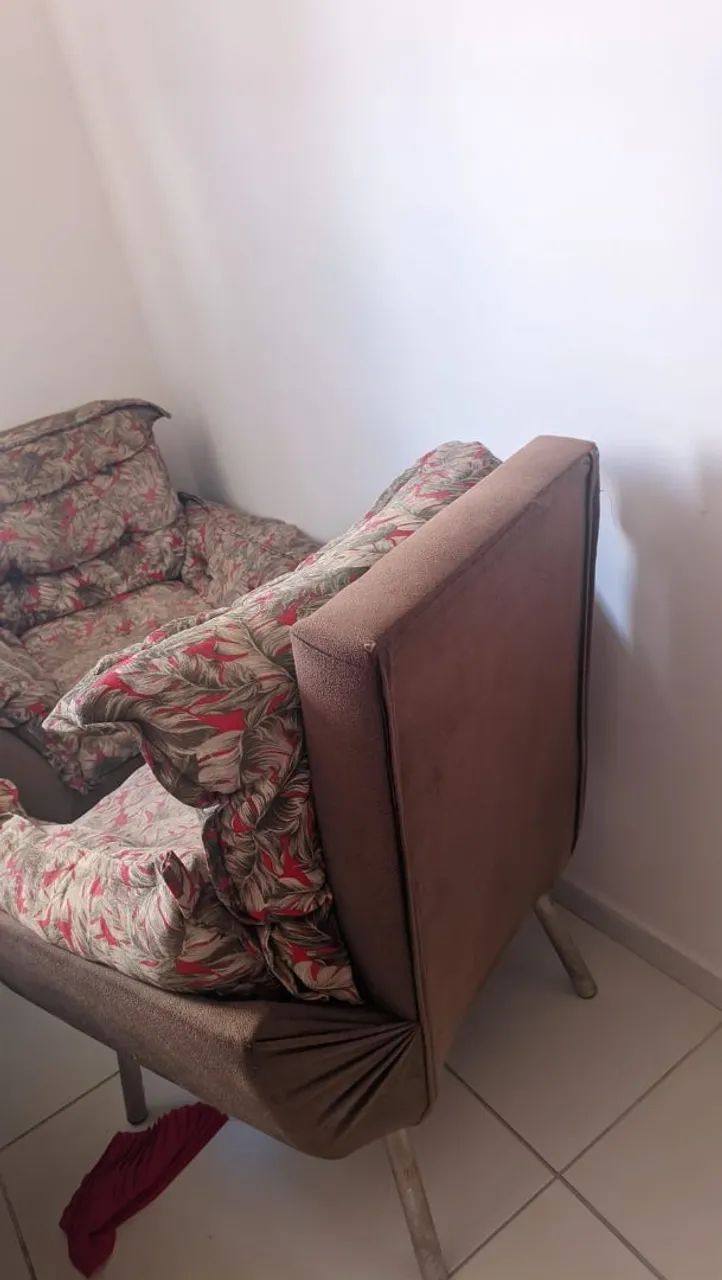 Par de Poltronas de tecido estampado - Foto 3