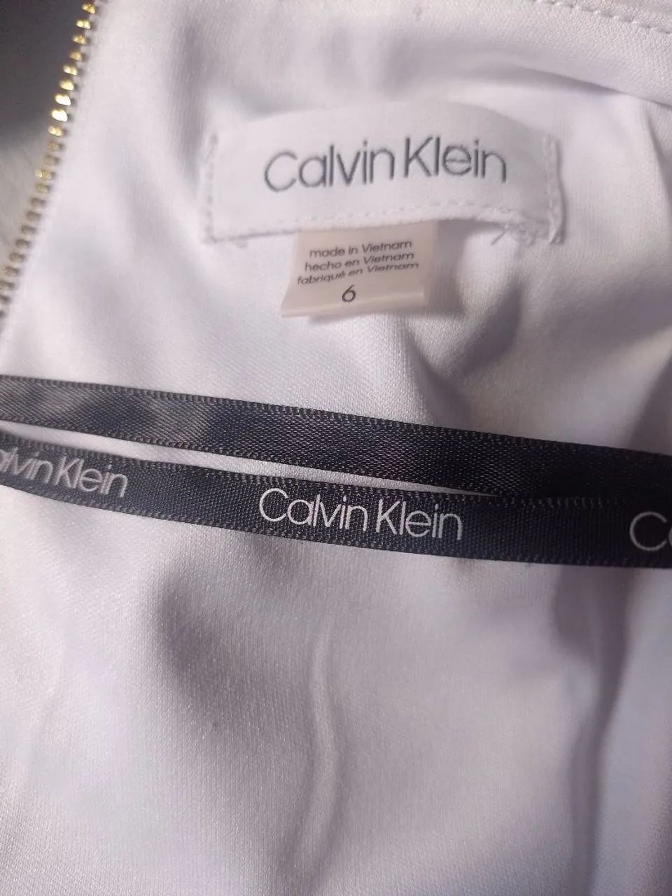 Vestido original calvin klein - tamanho P - Foto 4