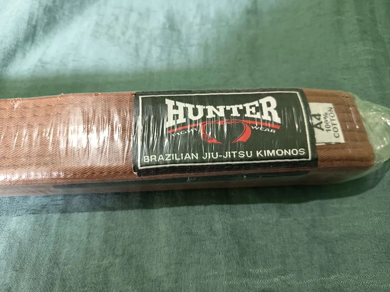Faixa Jiu-Jitsu Marrom A4 (Hunter)