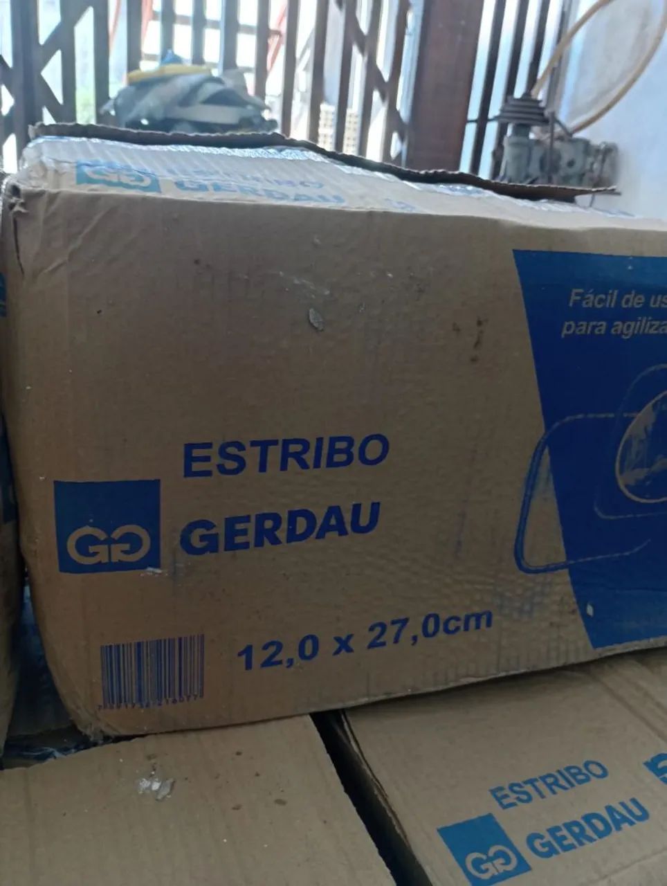 Estribo 12x27cm Gerdau cx 200un - Foto 3