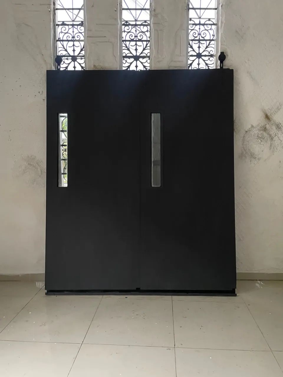 Porta de correr estilo industrial  - Foto 3