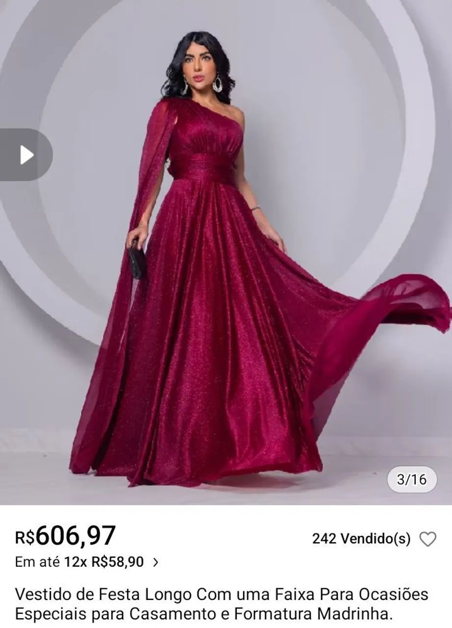 Vestidos de festa novo - Foto 4