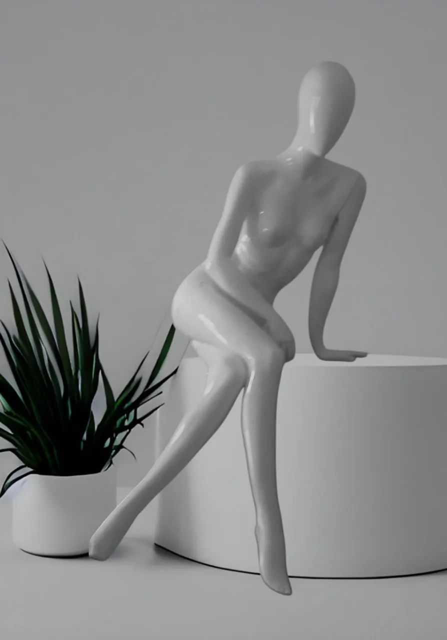 Manequim Feminino Moderno e Elegante