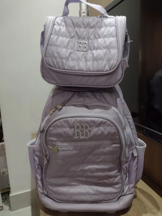 Mochila de rodinhas Rebeca Bonbon