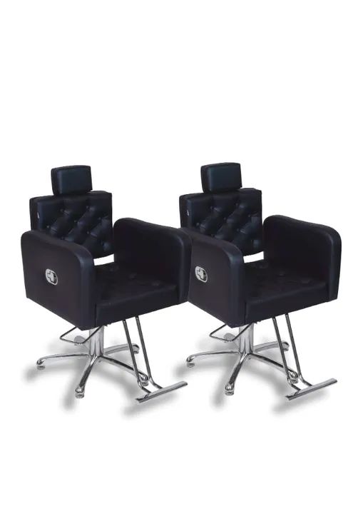 Kit 2 Cadeira Reclinável de Salão de Beleza / Barbearia (o par) - Foto 5