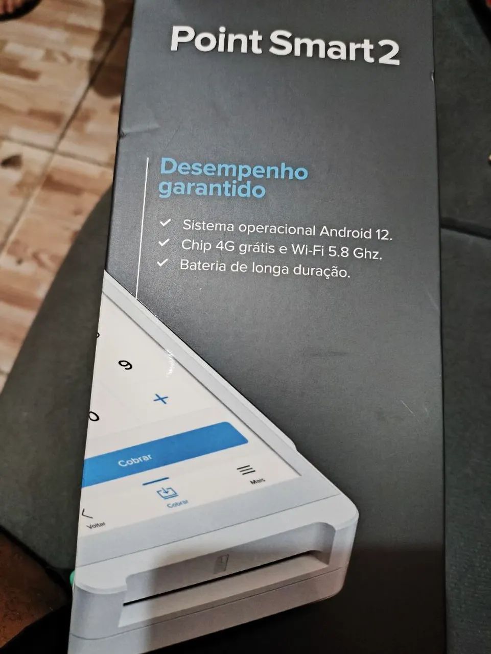 Máquina de cartão Point Smart 2 - Mercado Pago - Foto 3