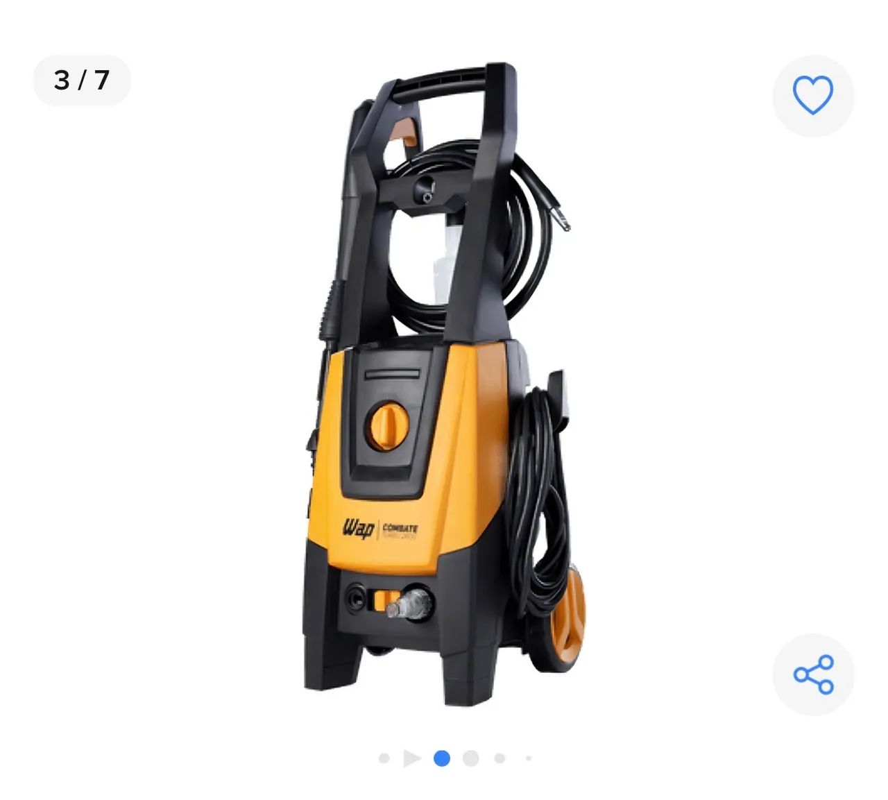 Vende-se Desobstruidora de Alta Pressão Wap Combate Turbo Ultra 2600 - Foto 3