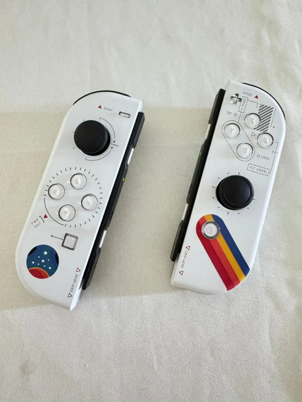 Joycon Original p/ Switch Customizado Starfield