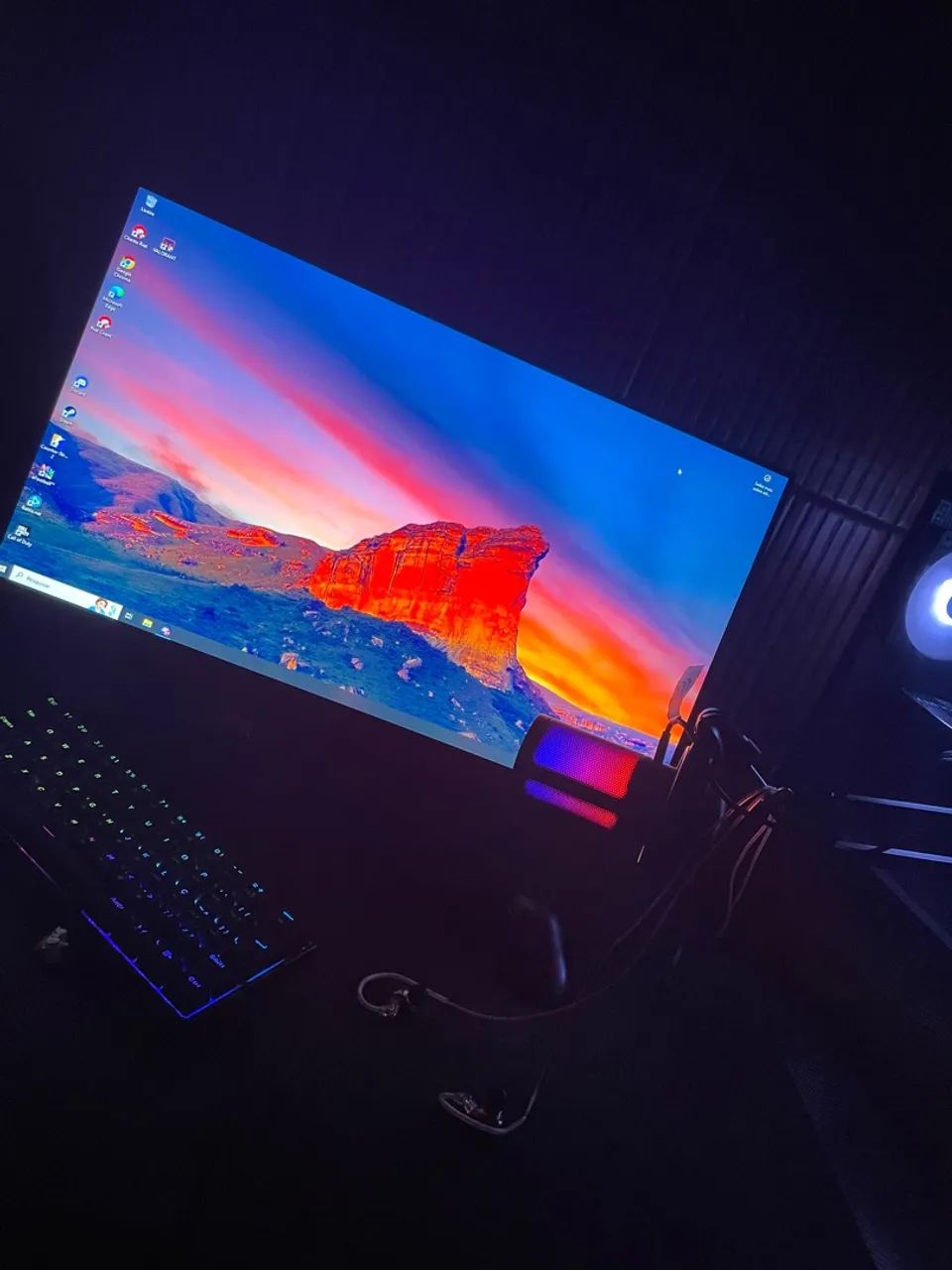 R7 5700x3d 4060 palit monitor 240hz - Foto 3
