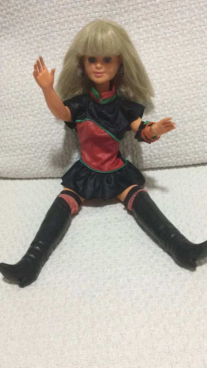 Boneca Xuxa, Mimo, original, tamanho grande 55cm, sucesso anos 90, acessórios inclu - Foto 3