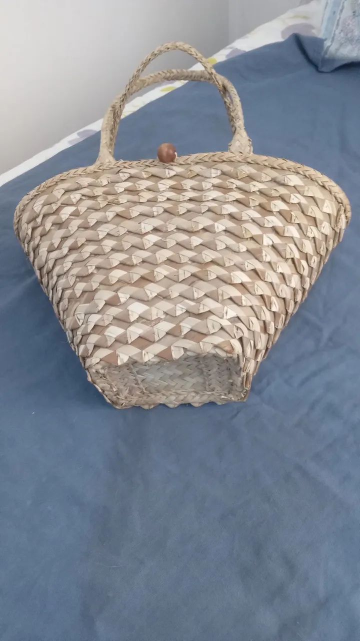 Bolsa de praia ou piscina de  palha  - Foto 5