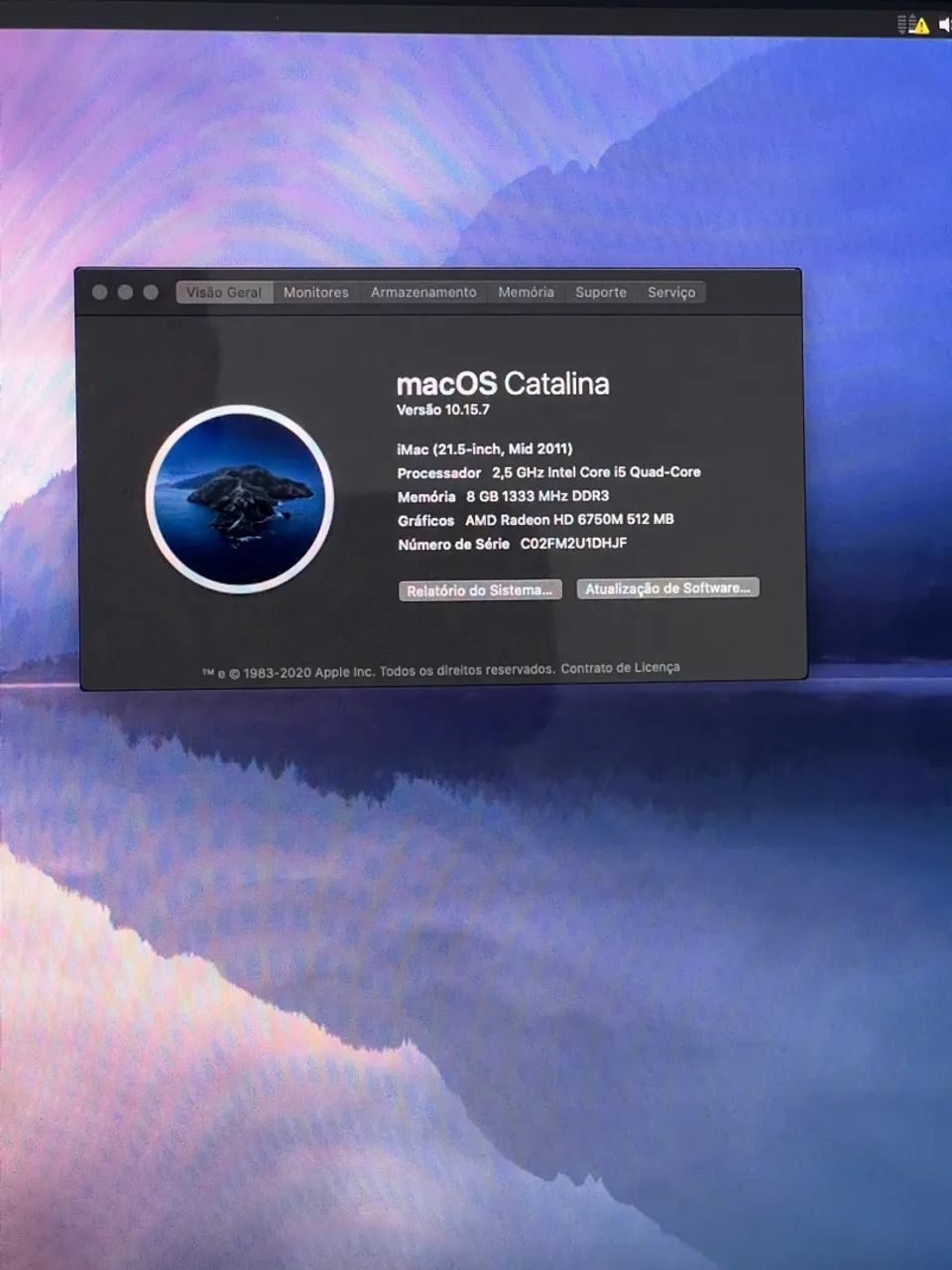 iMac 21.5 polegadas - macOS Catalina  - Foto 2