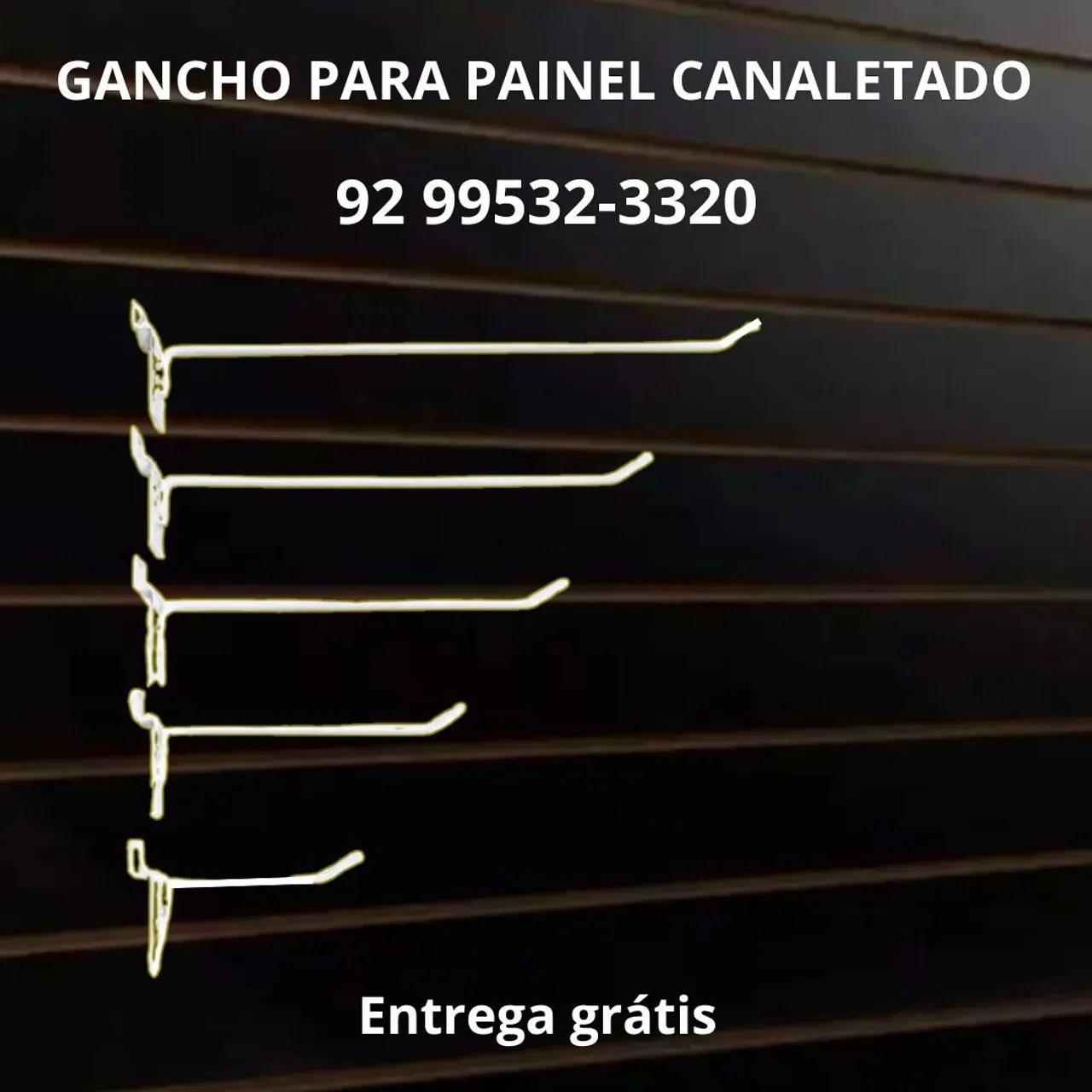 Gancho para painel apartir de 2,80- entrega grátis 