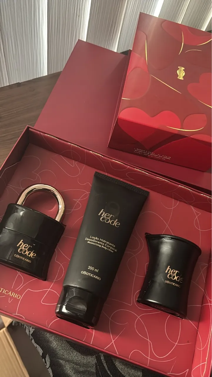 Kit Her Code, especial dia dos namorados